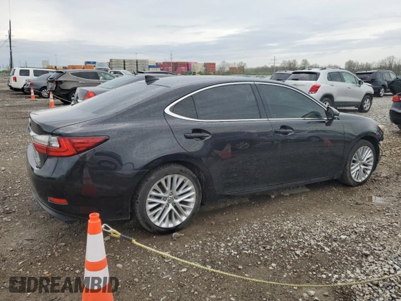 2018 Lexus ES with VIN 58ABK1GG4JU086505, listed as a Copart auction lot 52290895 with 73,960 mi miles and Salvage Title. Bid and sale history available at carsss.com. Image 3.