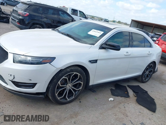 2015 Ford Taurus SHO with VIN 1FAHP2KT8FG202995, listed as a IAAI auction lot 41823964 with 79,720 mi miles and . Bid and sale history available at DreamBid. Image 2.