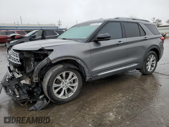 2021 Ford Explorer Limited с VIN 1FMSK7FH2MGB03972, выставлен на аукционе Copart как лот 86814334 с пробегом 91 589 миль миль и Списание • Salvage title. История ставок и продаж доступна на DreamBid. Изображение 1.