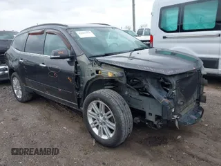 2013 Chevrolet Traverse LT with VIN 1GNKVGKD7DJ101997, listed as a IAAI auction lot 42001078 with 182,291 mi miles and . Bid and sale history available at DreamBid. Image 1.