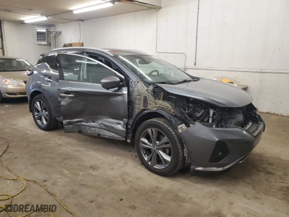 2020 Nissan Murano Platinum with VIN 5N1AZ2DS2LN116773, listed as a Copart auction lot 43202845 with 78,239 mi miles and Salvage Title. Bid and sale history available at carsss.com. Image 4.