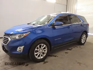 2019 Chevrolet Equinox LT z VIN 3GNAXKEV8KS511961, wystawiony jako Copart lot #48409635 z przebiegiem 83 700 mil mil oraz Czysty tytuł • Clean title. Historia ofert i sprzedaży dostępna na DreamBid. Obrazek 1.