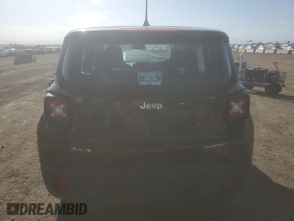 2020 Jeep Renegade Jeepster z VIN ZACNJBAB7LPL64488, wystawiony jako Copart lot #52638755 z przebiegiem 46 301 mil mil oraz Szkoda całkowita • Salvage title. Historia ofert i sprzedaży dostępna na DreamBid. Obrazek 6.