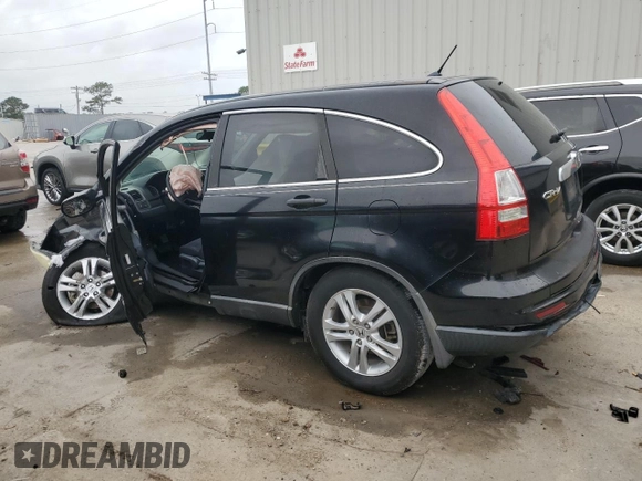 2010 Honda CR-V EX with VIN 5J6RE3H58AL005497, listed as a Copart auction lot 54269805 with 166,109 mi miles and Salvage Title. Bid and sale history available at carsss.com. Image 2.