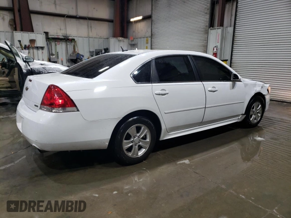 2014 Chevrolet Impala LS with VIN 2G1WA5E36E1168057, listed as a Copart auction lot 86529194 with 177,960 mi miles and Salvage Title. Bid and sale history available at DreamBid. Image 3.