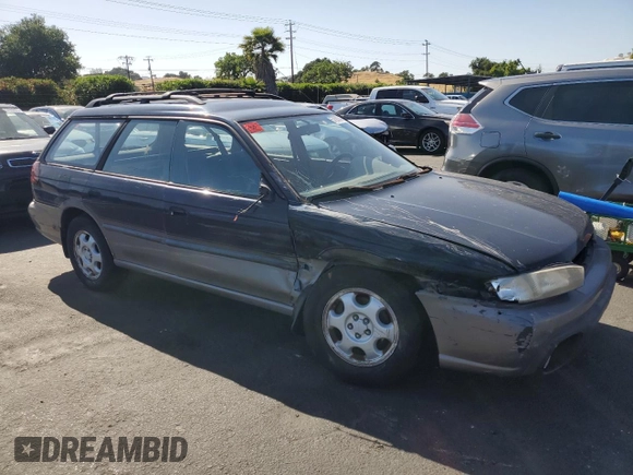 1996 Subaru Legacy with VIN 4S3BG4859T6986223, listed as a Copart auction lot 57683345 with 265,568 mi miles and Salvage title. Bid and sale history available at DreamBid. Image 4.