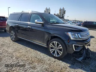 2020 Ford Expedition Max Platinum with VIN 1FMJK1MT2LEA15563, listed as a Copart auction lot 57692495 with 72,035 mi miles and Salvage title. Bid and sale history available at DreamBid. Image 4.