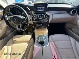 2016 Mercedes-Benz C 300 with VIN WDDWF4JB7GR150148, listed as a Copart auction lot 55195195 with 155,571 mi miles and Clean Title. Bid and sale history available at carsss.com. Image 9.