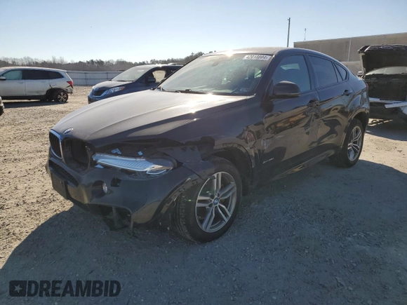 2016 BMW X6 xDrive35i with VIN 5UXKU2C54G0N83150, listed as a Copart auction lot 42018804 with 89,243 mi miles. Bid and sale history available at carsss.com. Image 1.