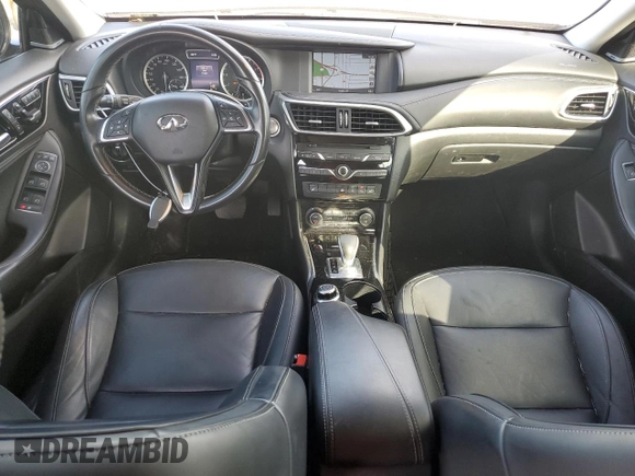 2017 Infiniti QX30 Luxury with VIN SJKCH5CR3HA030285, listed as a Copart auction lot 78579464 with 74,645 mi miles and Salvage Title. Bid and sale history available at carsss.com. Image 8.