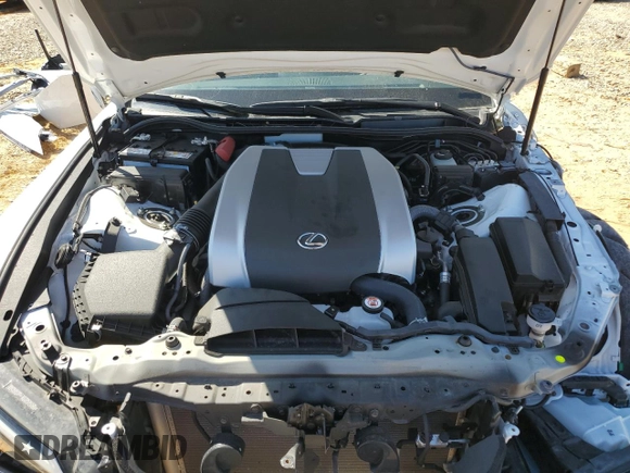 2023 Lexus IS 350 F Sport with VIN JTHGZ1E26P5027574, listed as a Copart auction lot 48046255 with 17,691 mi miles and Salvage title. Bid and sale history available at DreamBid. Image 11.