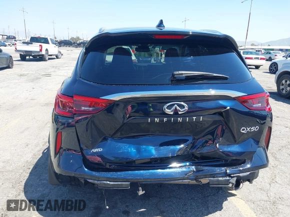 2021 Infiniti QX50 Luxe с VIN 3PCAJ5BB1MF118496, выставлен на аукционе IAAI как лот 42019199 с пробегом 58 867 миль миль и . История ставок и продаж доступна на DreamBid. Изображение 6.