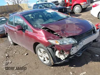 2013 Honda Civic LX z VIN 19XFB2F51DE085415, wystawiony jako IAAI lot #41670106 z przebiegiem 98 683 mil mil oraz . Historia ofert i sprzedaży dostępna na DreamBid. Obrazek 1.