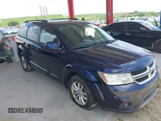 2017 Dodge Journey SXT z VIN 3C4PDCBG8HT532335, wystawiony jako IAAI lot #42838506 z przebiegiem 208 547 mil mil oraz . Historia ofert i sprzedaży dostępna na DreamBid. Obrazek 1.