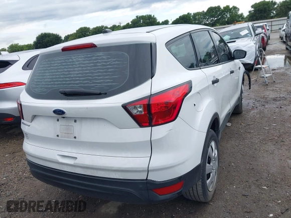 2019 Ford Escape S with VIN 1FMCU0F72KUB00775, listed as a IAAI auction lot 42487803 with 69,430 mi miles and . Bid and sale history available at DreamBid. Image 4.