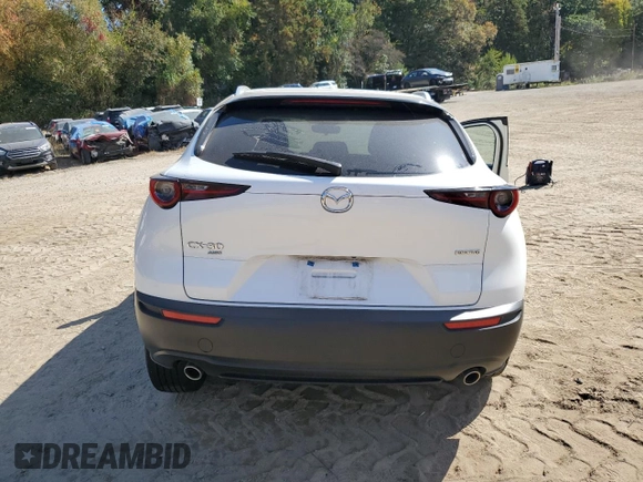 2023 Mazda CX-30 2.5 S Premium Package with VIN 3MVDMBDM6PM545673, listed as a Copart auction lot 73690274 with 16,258 mi miles and Salvage Title. Bid and sale history available at carsss.com. Image 6.
