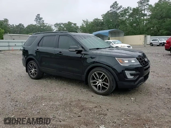2016 Ford Explorer Sport with VIN 1FM5K8GT2GGC06478, listed as a Copart auction lot 57241875 with 153,657 mi miles and Salvage title. Bid and sale history available at DreamBid. Image 14.