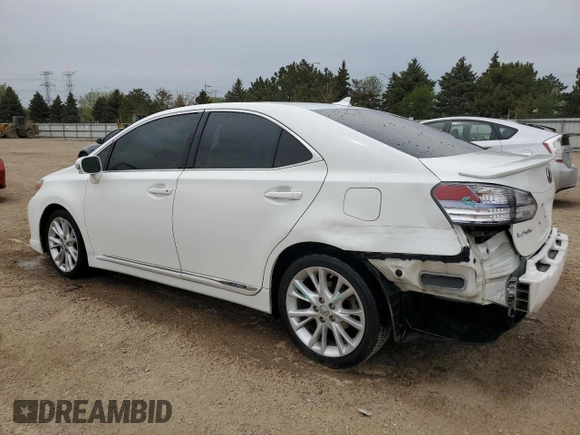 2010 Lexus HS 250h z VIN JTHBB1BA1A2011138, wystawiony jako Copart lot #55086155 z przebiegiem 289 412 mil mil oraz Szkoda całkowita • Salvage title. Historia ofert i sprzedaży dostępna na DreamBid. Obrazek 2.