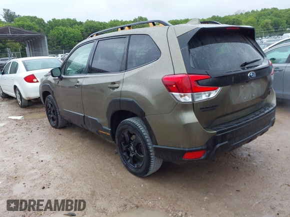 2022 Subaru Forester Wilderness with VIN JF2SKALC5NH416327, listed as a IAAI auction lot 42354984 with 45,875 mi miles and . Bid and sale history available at DreamBid. Image 3.