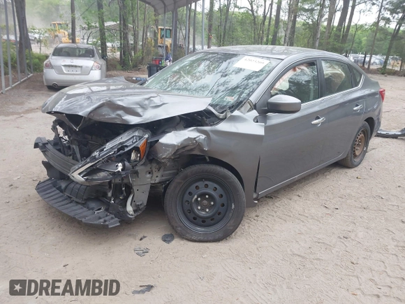 2017 Nissan Sentra S with VIN 3N1AB7AP1HY396768, listed as a IAAI auction lot 42023209 with 91,526 mi miles. Bid and sale history available at carsss.com. Image 18.