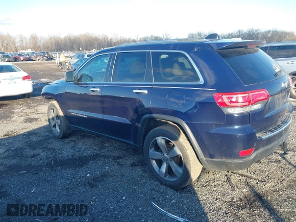 2014 Jeep Grand Cherokee Limited with VIN 1C4RJEBT0EC513098, listed as a IAAI auction lot 41324750 with 213,306 mi miles and . Bid and sale history available at DreamBid. Image 14.