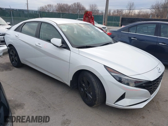 2022 Hyundai Elantra SEL with VIN 5NPLM4AG3NH060174, listed as a IAAI auction lot 41891250 with 24,326 mi miles and . Bid and sale history available at DreamBid. Image 1.