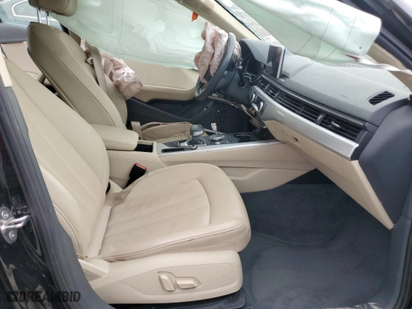 2018 Audi A4 Premium Plus with VIN WAUENAF40JN019799, listed as a Copart auction lot 46493745 with 89,573 mi miles and Salvage Title. Bid and sale history available at carsss.com. Image 7.