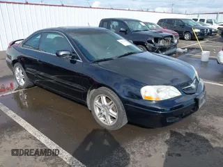 2003 Acura CL Type S with VIN 19UYA42693A002936, listed as a IAAI auction lot 41807300 with 141,458 mi miles. Bid and sale history available at carsss.com. Image 1.