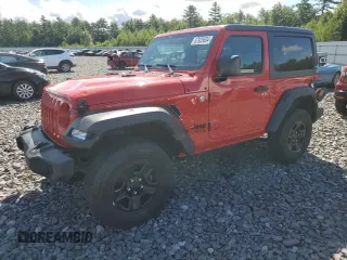 2021 Jeep Wrangler Sport with VIN 1C4GJXAG7MW801107, listed as a Copart auction lot 67925804 with 32,740 mi miles and Salvage Title. Bid and sale history available at DreamBid. Image 1.