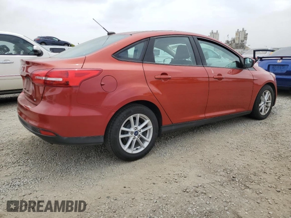 2018 Ford Focus SE with VIN 1FADP3F24JL287615, listed as a Copart auction lot 58670475 with 93,062 mi miles and Clean title. Bid and sale history available at DreamBid. Image 3.