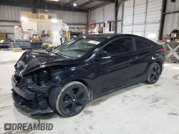 2013 Hyundai Elantra Coupe SE with VIN KMHDH6AE4DU017465, listed as a Copart auction lot 47113665 with 69,487 mi miles and Salvage Title. Bid and sale history available at carsss.com. Image 1.