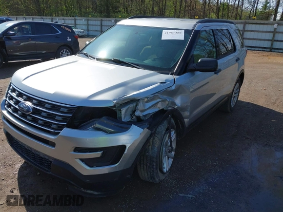2017 Ford Explorer with VIN 1FM5K8BH3HGC51448, listed as a IAAI auction lot 41961380 with 102,496 mi miles and . Bid and sale history available at carsss.com. Image 6.
