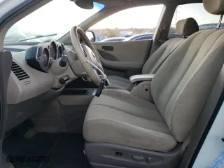 2003 Nissan Murano SE with VIN JN8AZ08W13W235595, listed as a Copart auction lot 80580544 with 266,424 mi miles and Salvage Title. Bid and sale history available at carsss.com. Image 7.