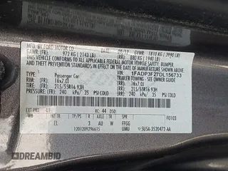 2013 Ford Focus SE with VIN 1FADP3F27DL156733, listed as a IAAI auction lot 41998196 with 116,692 mi miles. Bid and sale history available at carsss.com. Image 9.