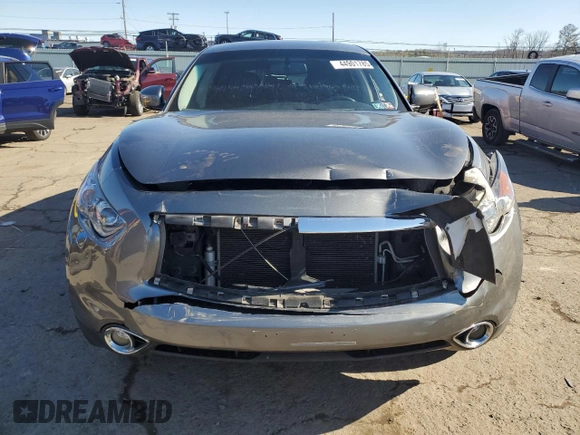 2016 Infiniti QX70 z VIN JN8CS1MW2GM751247, wystawiony jako Copart lot #44901785 z przebiegiem 83 920 mil mil oraz Szkoda całkowita • Salvage title. Historia ofert i sprzedaży dostępna na DreamBid. Obrazek 5.
