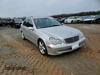2004 Mercedes-Benz C 230 Kompressor with VIN WDBRF40J24F494739, listed as a Copart auction lot 50262755 with 140,353 mi miles and Salvage Title. Bid and sale history available at DreamBid. Image 10.