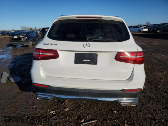 2018 Mercedes-Benz GLC 300 with VIN WDC0G4JBXJV023058, listed as a Copart auction lot 46691895 with Not provided miles and Salvage title. Bid and sale history available at DreamBid. Image 6.