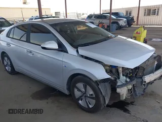 2019 Hyundai Ioniq Blue z VIN KMHC65LC6KU124652, wystawiony jako IAAI lot #42363014 z przebiegiem 139 225 mil mil oraz . Historia ofert i sprzedaży dostępna na DreamBid. Obrazek 1.