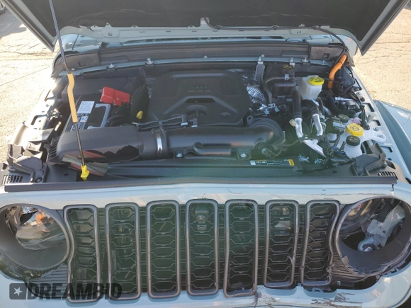 2024 Jeep Wrangler Rubicon z VIN 1C4RJXR64RW279791, wystawiony jako Copart lot #61348324 z przebiegiem 1 387 mil mil oraz Szkoda całkowita • Salvage title. Historia ofert i sprzedaży dostępna na DreamBid. Obrazek 11.