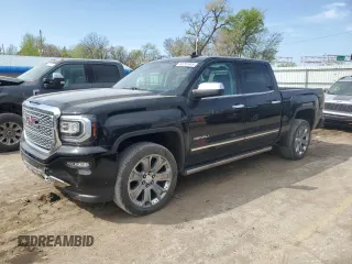 2017 GMC Sierra 1500 Denali z VIN 3GTU2PEJ8HG386017, wystawiony jako Copart lot #52291945 z przebiegiem 73 303 mil mil oraz Szkoda całkowita • Salvage title. Historia ofert i sprzedaży dostępna na DreamBid. Obrazek 1.