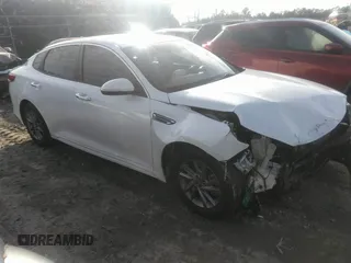 2019 Kia Optima LX with VIN 5XXGT4L36KG344923, listed as a IAAI auction lot 41101973 with 153,350 mi miles and . Bid and sale history available at DreamBid. Image 1.