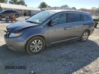 2017 Honda Odyssey EX z VIN 5FNRL5H49HB017105, wystawiony jako Copart lot #47813705 z przebiegiem 168 469 mil mil oraz Szkoda całkowita • Salvage title. Historia ofert i sprzedaży dostępna na DreamBid. Obrazek 1.