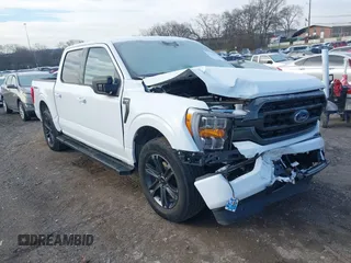 2023 Ford F-150 XL with VIN 1FTEW1C53PFB19119, listed as a IAAI auction lot 41580371 with 35,040 mi miles and . Bid and sale history available at DreamBid. Image 1.