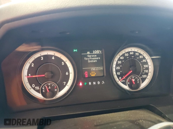 2013 Ram 1500 Tradesman z VIN 3C6JR6APXDG577121, wystawiony jako Copart lot #67116534 z przebiegiem 198 131 mil mil oraz Szkoda całkowita • Salvage title. Historia ofert i sprzedaży dostępna na DreamBid. Obrazek 9.