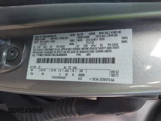2022 Ford Escape SE with VIN 1FMCU9G61NUA46805, listed as a IAAI auction lot 41465225 with 24,129 mi miles and . Bid and sale history available at DreamBid. Image 9.