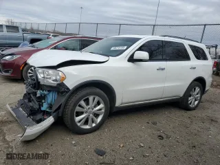 2013 Dodge Durango Crew with VIN 1C4RDJDG3DC552637, listed as a Copart auction lot 48310185 with 123,012 mi miles and Salvage Title. Bid and sale history available at carsss.com. Image 1.
