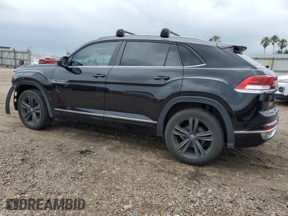 2021 Volkswagen Atlas SE with VIN 1V2PE2CA4MC208319, listed as a Copart auction lot 52038335 with 58,322 mi miles and Salvage title. Bid and sale history available at DreamBid. Image 2.