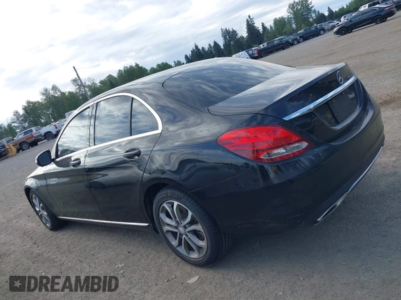 2015 Mercedes-Benz C 300 with VIN 55SWF4JB5FU058307, listed as a IAAI auction lot 42184657 with 95,428 mi miles and . Bid and sale history available at DreamBid. Image 14.