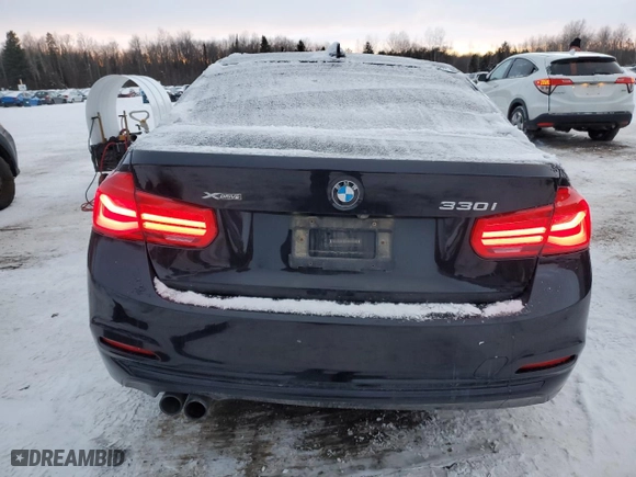 2018 BMW 3 Series 330i xDrive with VIN WBA8D9G53JNU67931, listed as a Copart auction lot 88403935 with 119,447 mi miles and Salvage Title. Bid and sale history available at carsss.com. Image 6.