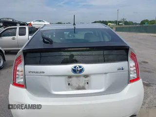 2013 Toyota Prius One with VIN JTDKN3DU5D0352800, listed as a IAAI auction lot 42102084 with 341,876 mi miles. Bid and sale history available at carsss.com. Image 18.